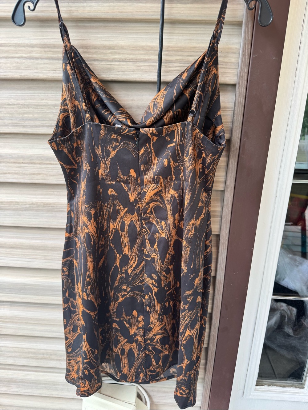 Urban Outfitters Mallory Marble Slip Dress - Picture 2 of 4